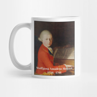 Classical Composer - Wolfgang Amadeus Mozart Mug