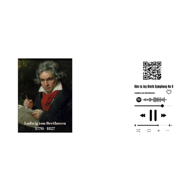 Beethoven's Ode to Joy - Stream Music Now! by Art2Wear