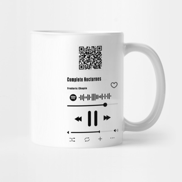 Frédéric Chopin's Complete Nocturnes Music Player by Art2Wear