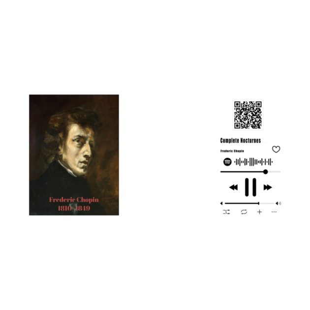 Frédéric Chopin's Complete Nocturnes Music Player by Art2Wear