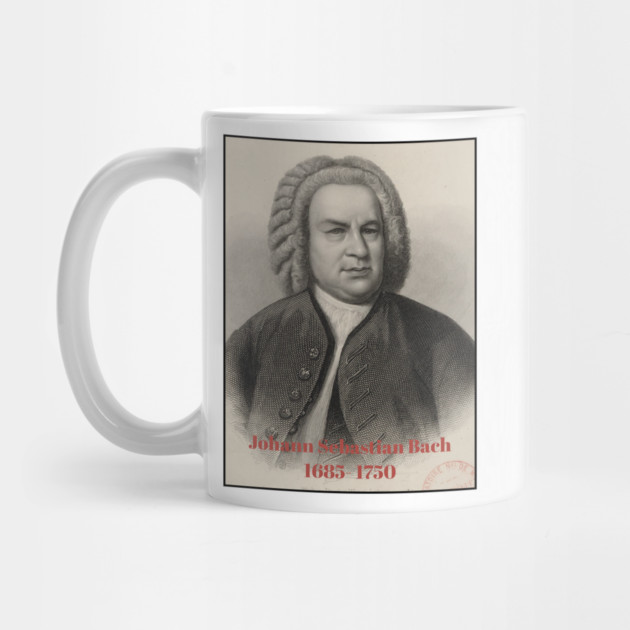 Johann Sebastian Bach Music Stream Composer by Art2Wear