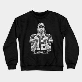 Aaron Rodgers Middle Finger Crewneck Sweatshirt