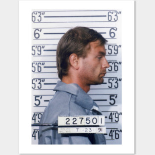 Jeffrey Dahmer Mugshot Posters and Art