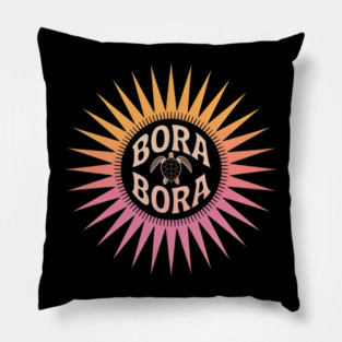 Bora Bora French Polynesia Pillow