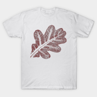 Oak Leaf - Red T-Shirt