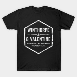 Winthorpe & Valentine Commodities Brokers - vintage logo T-Shirt