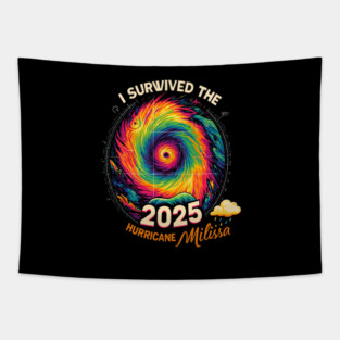 hurricane melissa Tapestry
