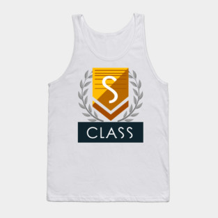 S class No Mans Sky themed Gray wreath logo T-Shirt Tank Top