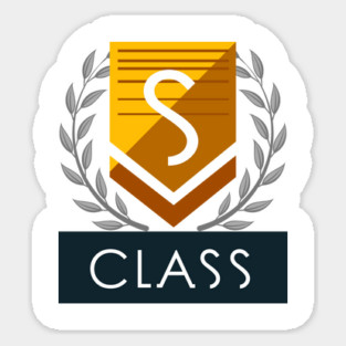 S class No Mans Sky themed Gray wreath logo T-Shirt Sticker