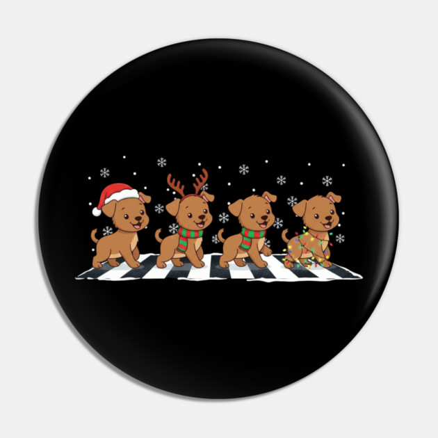 Christmas-Road Pin by Creatifly Graphic Tees