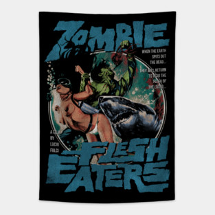 Zombie Flesh eaters, Lucio Fulci, Italian Horror Tapestry