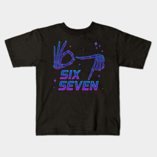 Cool-Six-Seven-Number-Gen-Alpha-Slang-6-7-Trending-Meme Kids T-Shirt