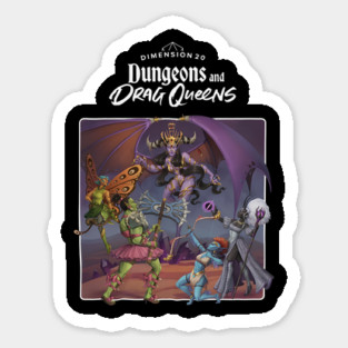 dimension 20 merch Sticker
