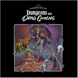 dimension 20 merch Posters and Art