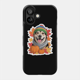 Autumn Fall Otterhound Dog Owner Thanksgiving Mom Dad Cozy Phone Case
