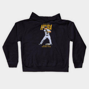 Keston Hiura Pitch 18 Milwaukee Baseball Kids Hoodie