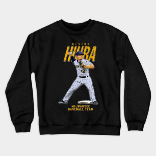 Keston Hiura Pitch 18 Milwaukee Baseball Crewneck Sweatshirt