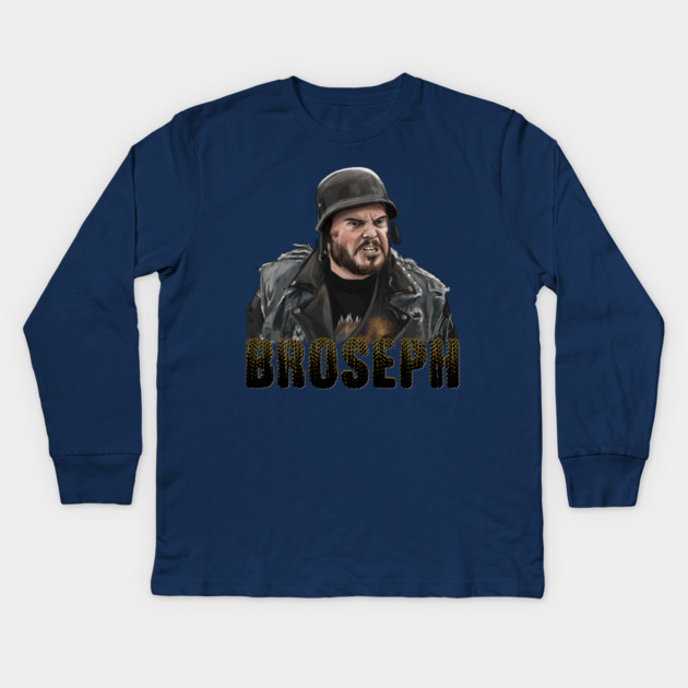 Anchorman: Broseph Kids Long Sleeve T-Shirt by 51Deesigns