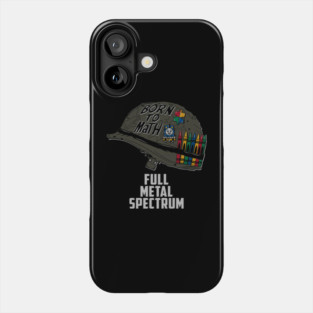 Unsubscribe Podcast Merch Full Metal Spectrum Phone Case