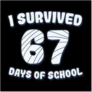 I Survived 67 Days Of School Posters and Art