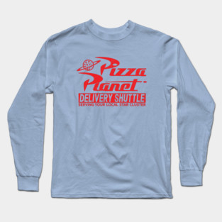 Pizza Planet Delivery Shuttle Long Sleeve T-Shirt