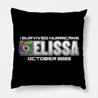 Hurricane Melissa - I Survived hurricane melissa 2025 Pillow