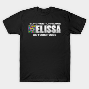 Hurricane Melissa - I Survived hurricane melissa 2025 T-Shirt