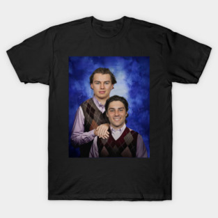 Vintage Connor Bedard Frank Nazar Ice Hockey , Chicago Step Brothers T-Shirt