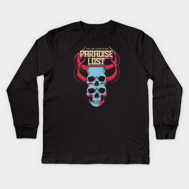 PARADISE LOST Kids Long Sleeve T-Shirt by artslaves