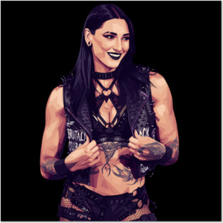 Rhea ripley Vintage 80s Posters and Art