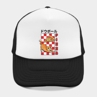 Kanji Pizza Kitty Hat