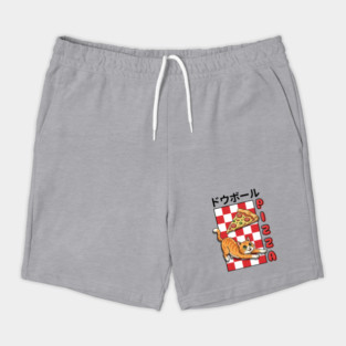 Kanji Pizza Kitty Shorts