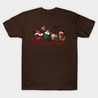 Christmas Goals Disney Characters Holiday Squad T-Shirt