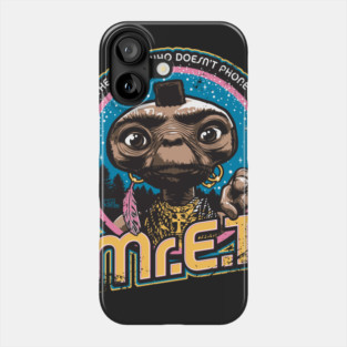 Mr. E.T. - 80s Retro Vintage Mash-Up Phone Case