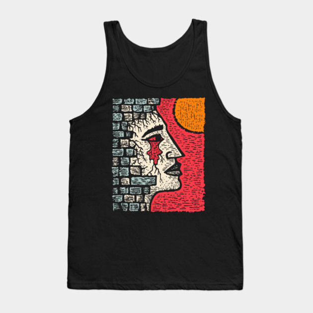 Surreal Grief - The Weeping Walls of Sorrow Tank Top by TuncGK