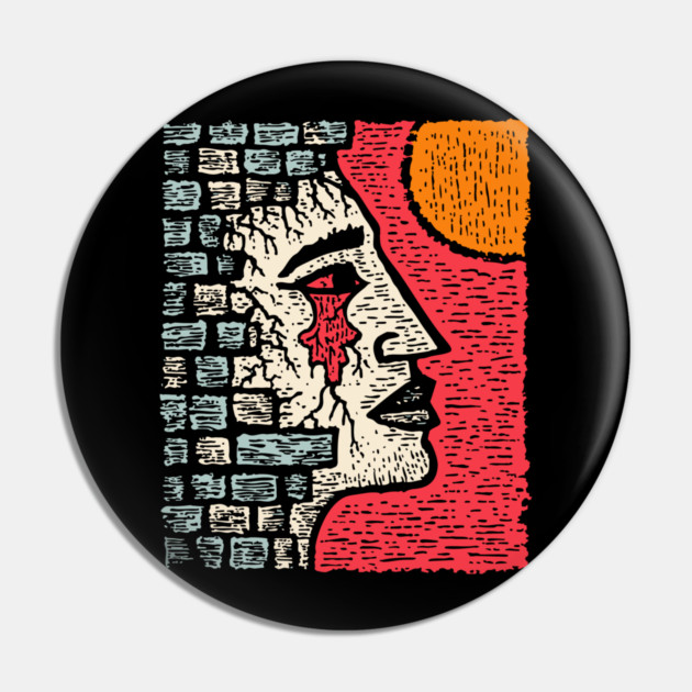 Surreal Grief - The Weeping Walls of Sorrow Pin by TuncGK