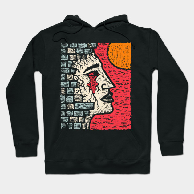 Surreal Grief - The Weeping Walls of Sorrow Hoodie by TuncGK