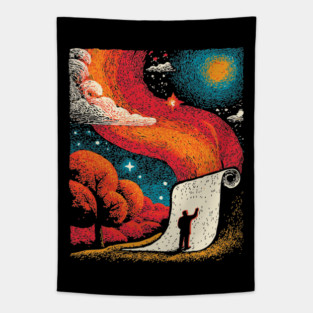 The Cosmic Scroll - Unrolling the Universe Tapestry