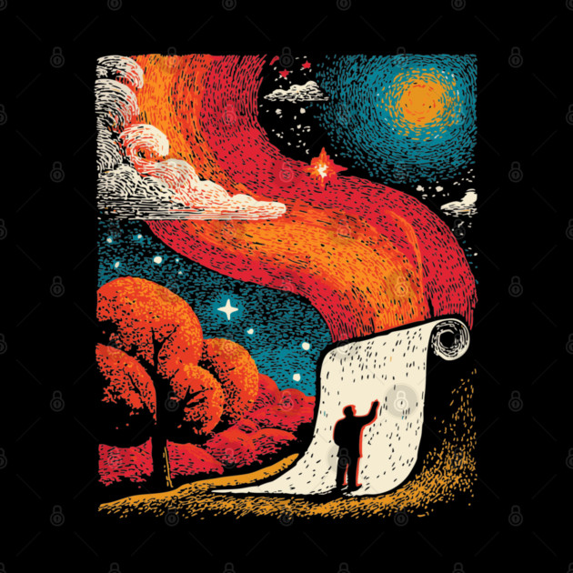 The Cosmic Scroll - Unrolling the Universe by TuncGK