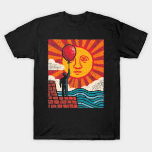Whimsical Hope - Reaching for a Sunny Day T-Shirt