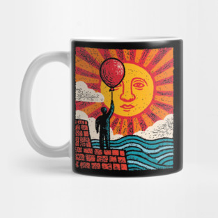 Whimsical Hope - Reaching for a Sunny Day Mug