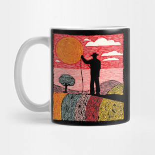 The Cosmic Shepherd - Taming the Yarn of the Universe Mug
