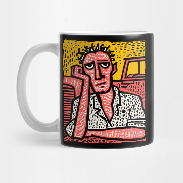 The Weary Farmer - A Portrait of Rural Burnout by TuncGK