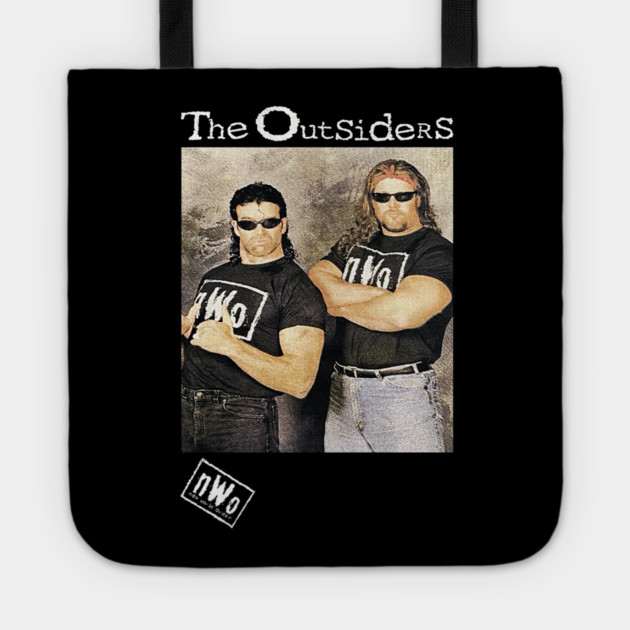 The Outsiders - Kevin Nash & Scott Hall  - NWO Wrestling Tote by nicklower