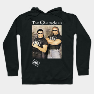 The Outsiders - Kevin Nash & Scott Hall  - NWO Wrestling Hoodie
