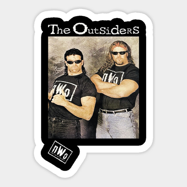 The Outsiders - Kevin Nash & Scott Hall  - NWO Wrestling Magnet by nicklower