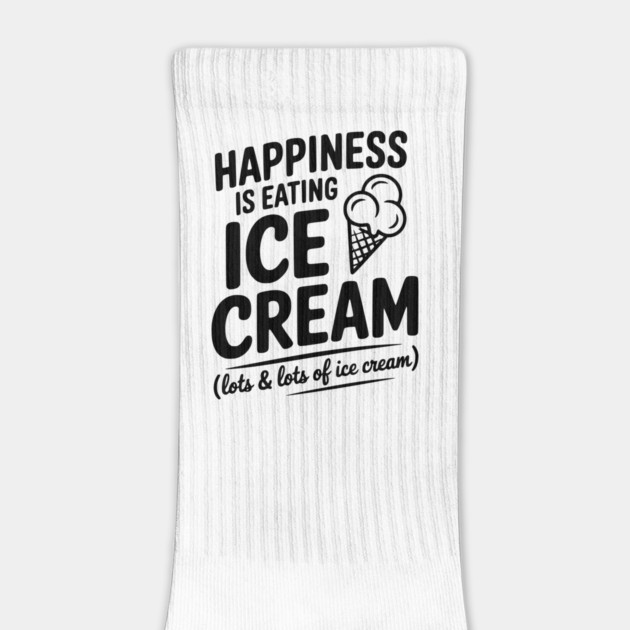 Happiness is Eating Ice Cream (Lots & Lots of Ice Cream) by Frank Ring
