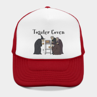 Toaster Coven Halloween Witches Cooking Pun Silly Design Hat