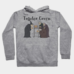 Toaster Coven Halloween Witches Cooking Pun Silly Design Hoodie
