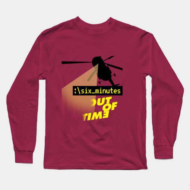 Six Minutes Season 5: Transparent Background Long Sleeve T-Shirt by GZM Podcasts